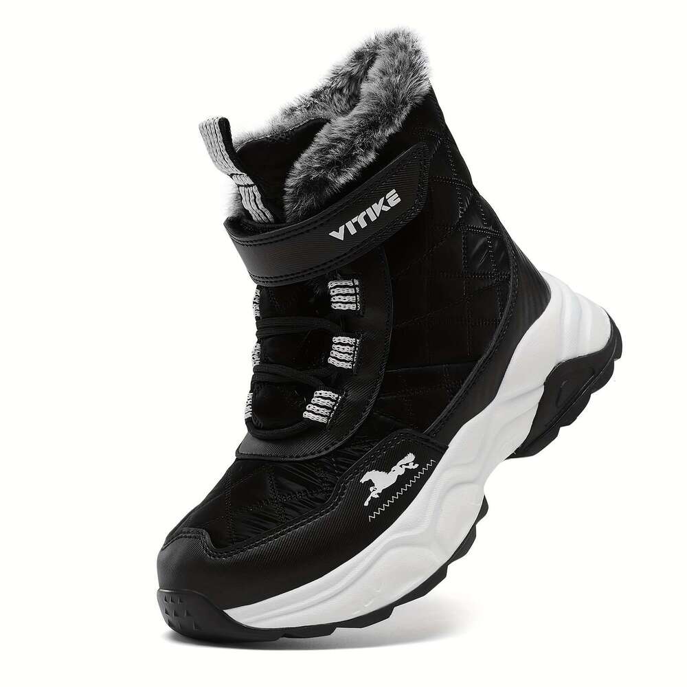 Women's Snow Non-Slip Warm Long Thick Bottom Hiking Boots Winter
