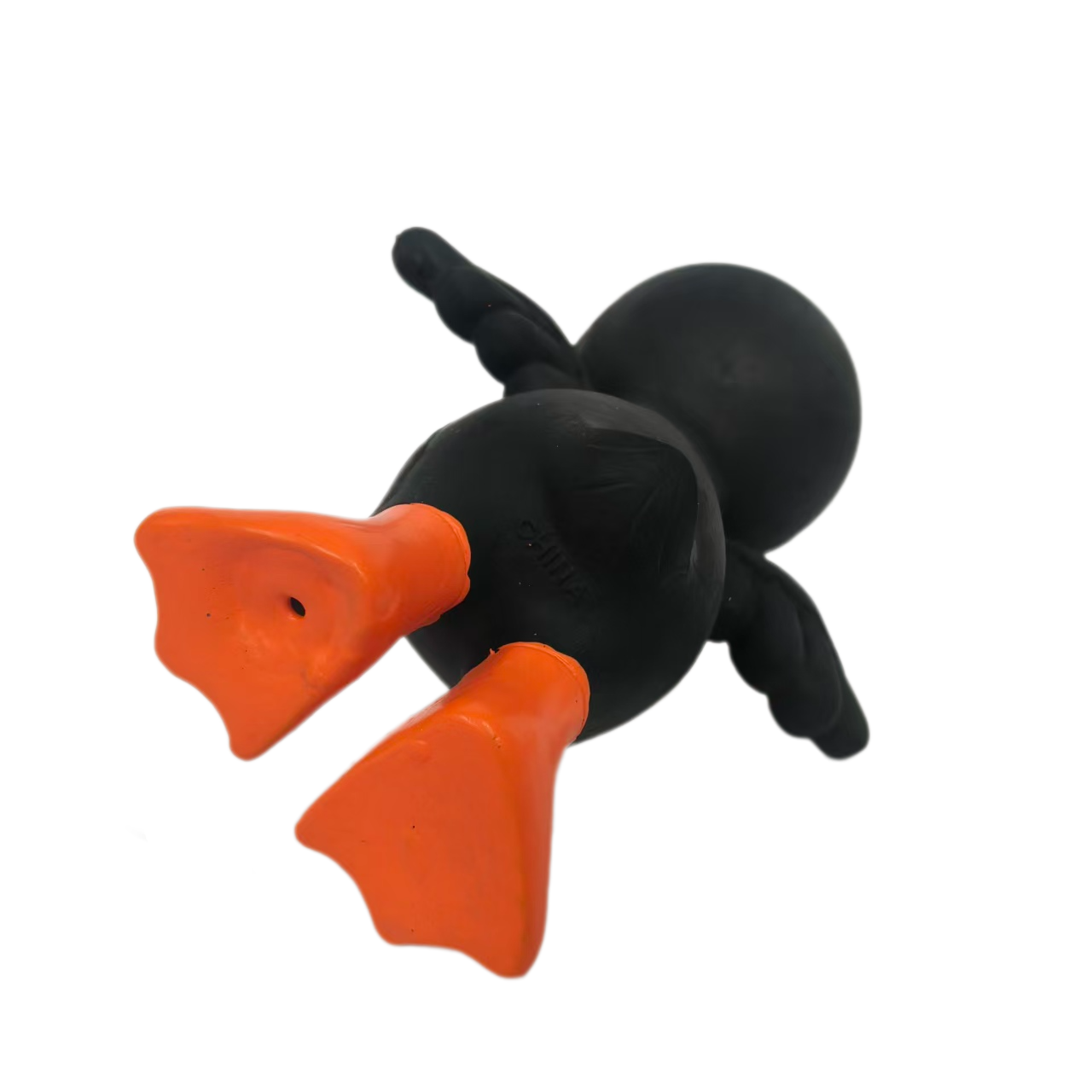 Latex Screaming Duck Dog Toy Soft Natural Rubber Squeaky Chewy Sound Interactive Canine Pet Toys with Bright Colors for Large Dogs 1pc/Pack