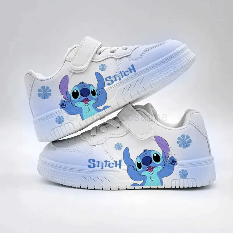 Disney Stitch Shoes sneakers for children Student Casual basketball shoes Kid Sneakers girls boys Running Fashion Sports Shoes Gift H251022