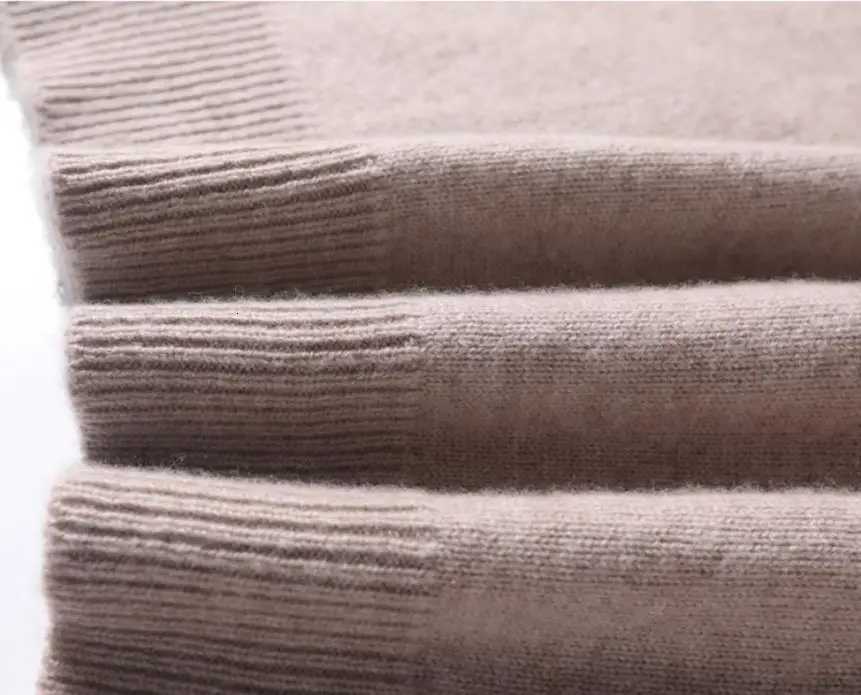 Super 100 Cashmere Sweater 2021 Men Pullover Autumn Winter Warm Classic Vneck Sweaters Male Jumper Jersey Hombre Pull HommeXJ251022