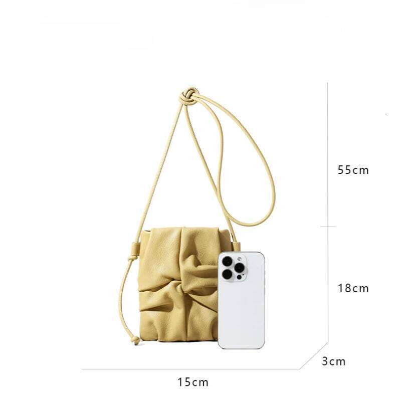 Jonlily Women Genuine Leather Shoulder Female Fashion Handbag Totes Small Daybag Mini Phone Bag Elegant Purse -Kg1838 Suotong1022