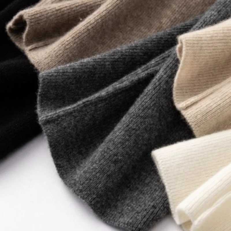 2024 Cashmere Pants Womens Wear Thin Harlan Pants Wool Knitted Radish Pants Autumn and Winter Loose GrandmaT251022
