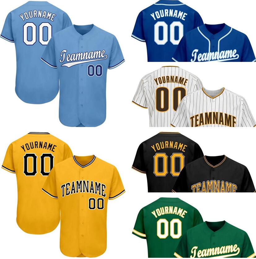 2025 Custom Baseball Jerseys Personalized Create Your Own Customized Baseball Jersey Yours Club Team Logos Mysterybox store yakuda Dropshipping Accept