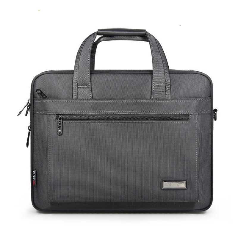 OYIXINGER High Quality Men Business Briefcase Waterproof Nylon Handbag For Man Large Capacity Shoulder Bags For 15 Inch Laptop W251022