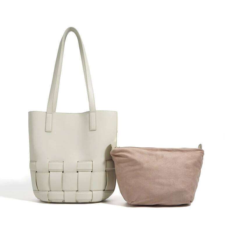 Jonlily Women Genuine Leather Shoulder Female Fashion Handbag Totes Casual Bucket Commuter Bag Daybag Purse -Kg1505 Suo251022