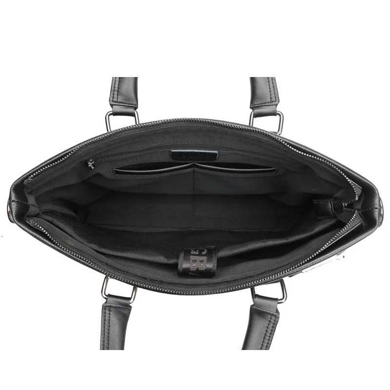 2024 New Mens Handbag Business Briefcase Shoulder Crossbody Bag Soft Leather Computer Bag Fashion Casual Mens Bag Wear W251022