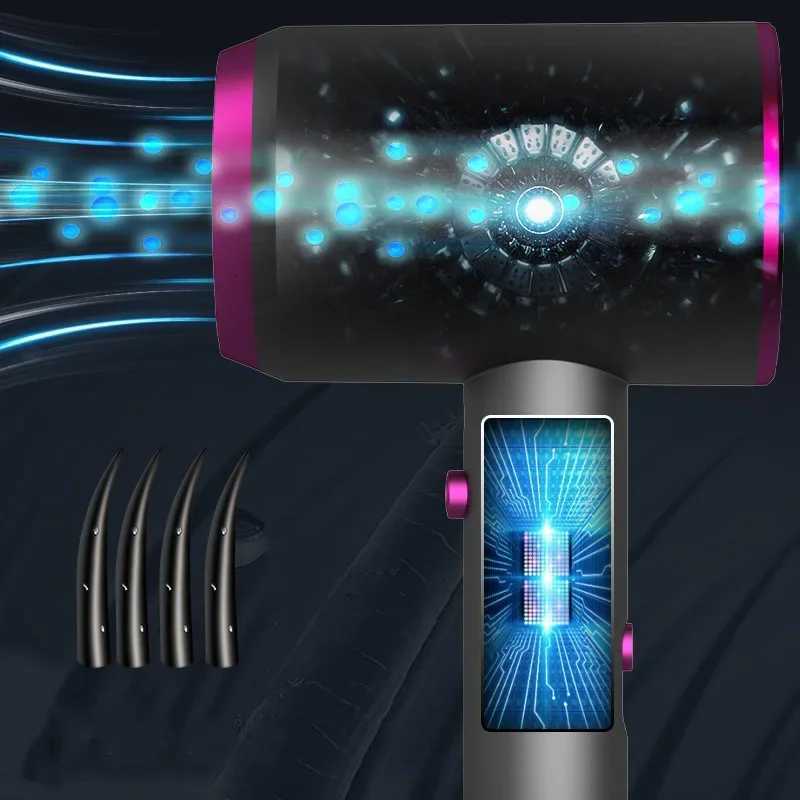 Portable HighSpeed Electric Hair Dryer Low Noise Constant Temperature Fast Drying Negative Ion Air Blower for Salon And HomeXJ251022