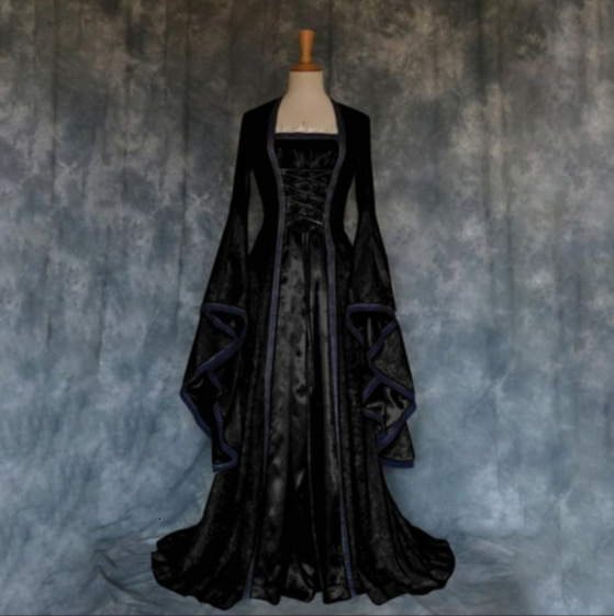 New Fashion Designer Dresses Hot Selling Medieval Art Retro Dresses Favorite Women's Dresses