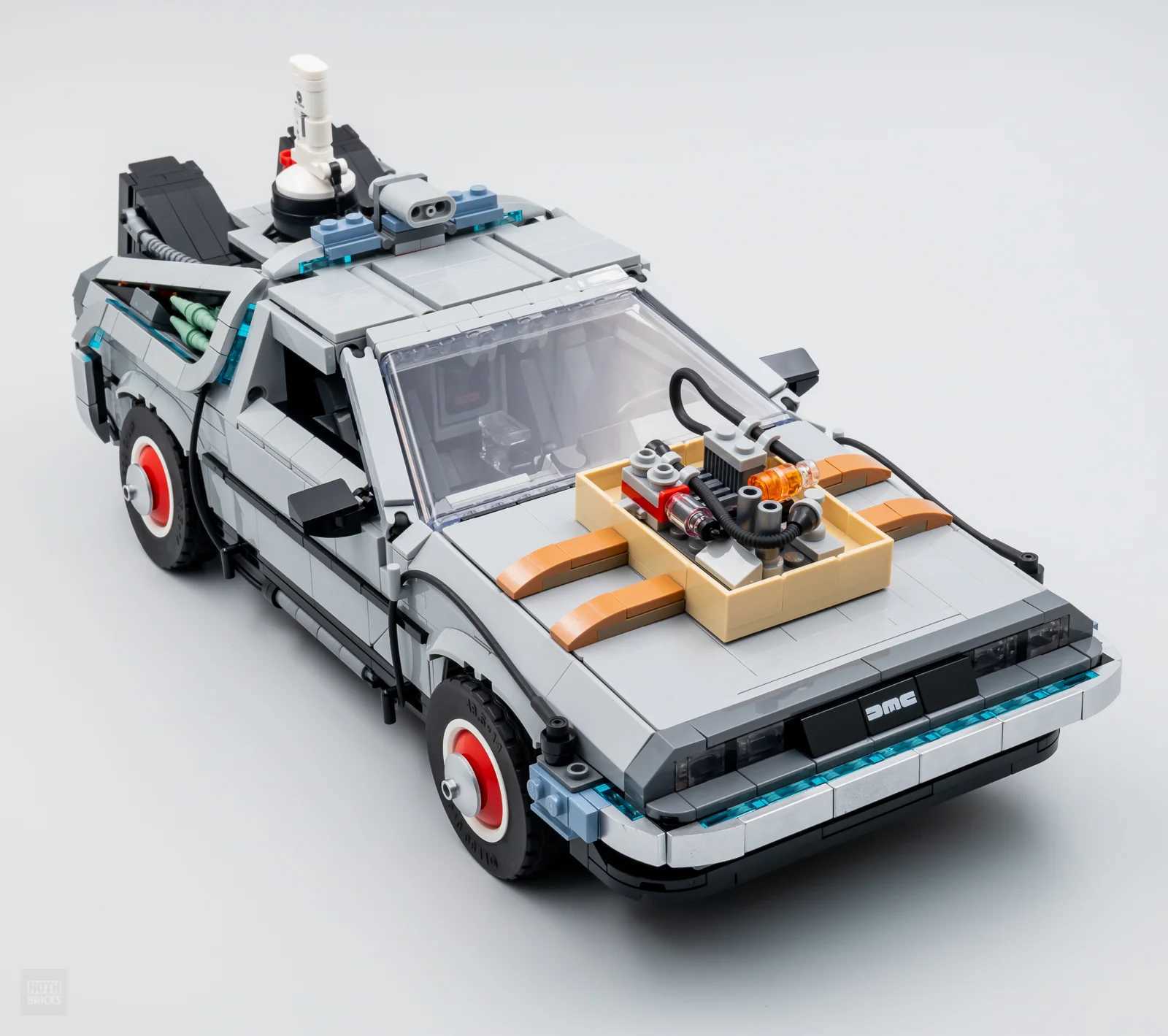 Back To The Future Time Machine 1872PCS DeLorean DMC12 Building Blocks 10300 Model Car Bricks Kit Adult Toys Birthday Gifts J251022