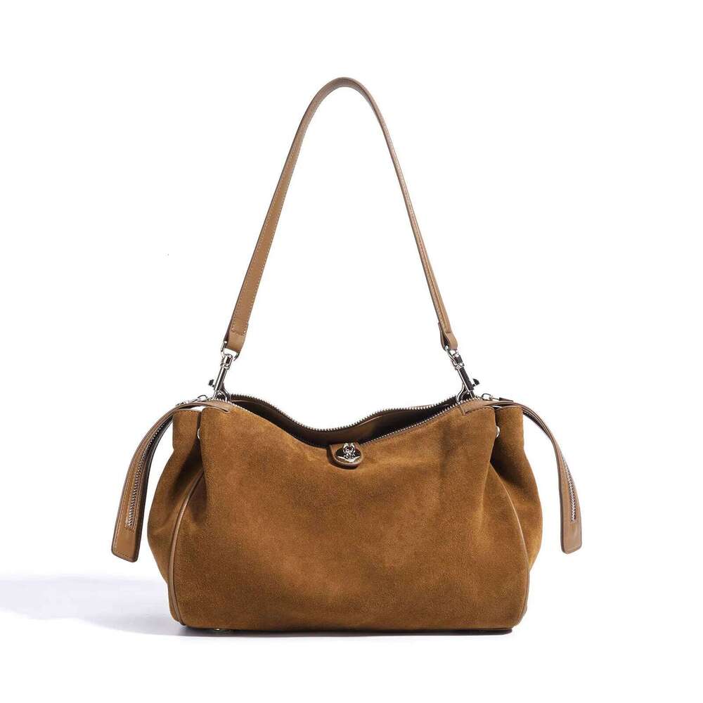 Designer Luxury Trendy Suede Leather Crossbody Bag For Women Designer Small Shoulder Purse High Quality Chic Messenger Bags
