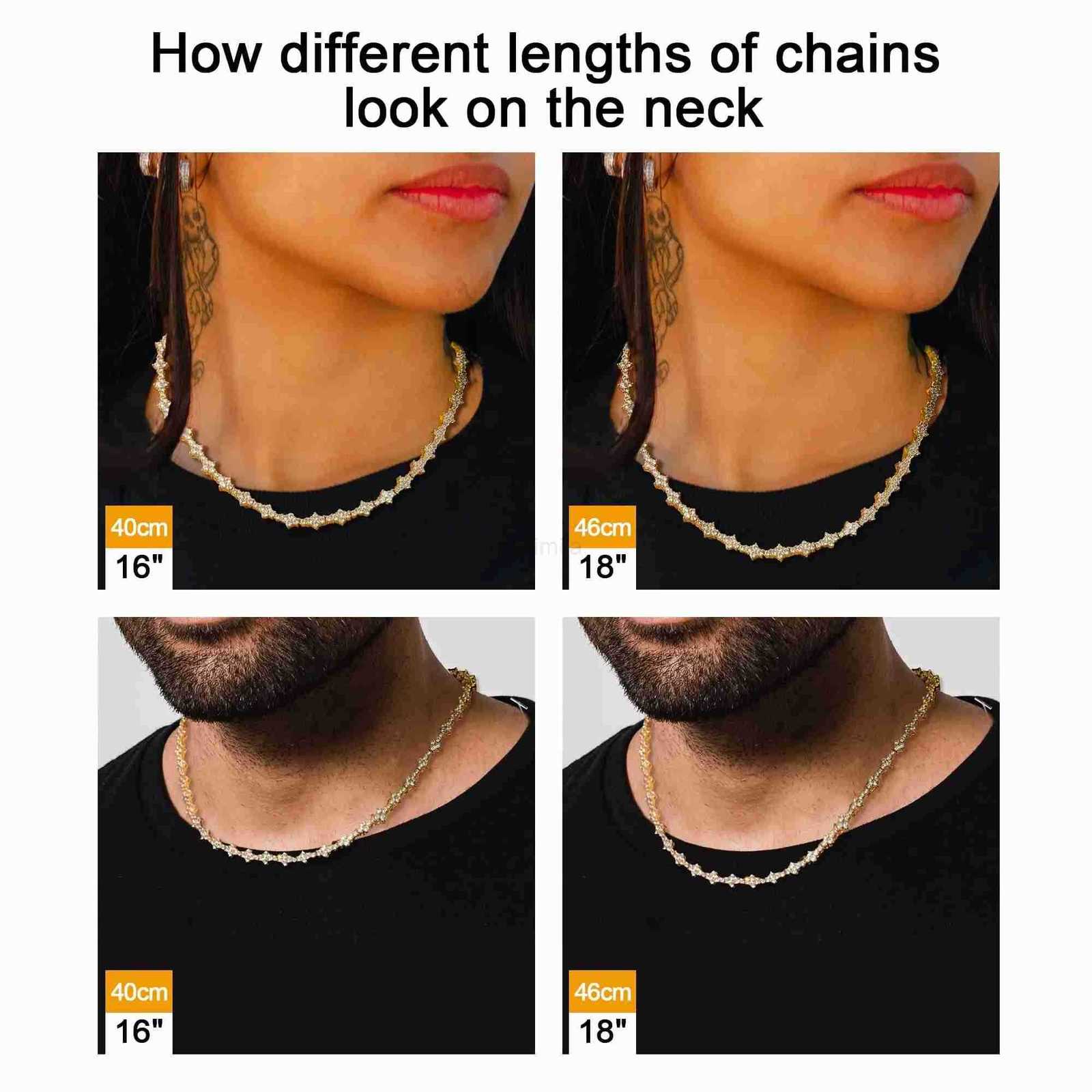 Hip Hop Jewelry Cross Tennis Necklace for Men Women LeadFree NickelFree SkinSafe Iced Out Bling CZ Tennis Chain Necklace Gift U251022