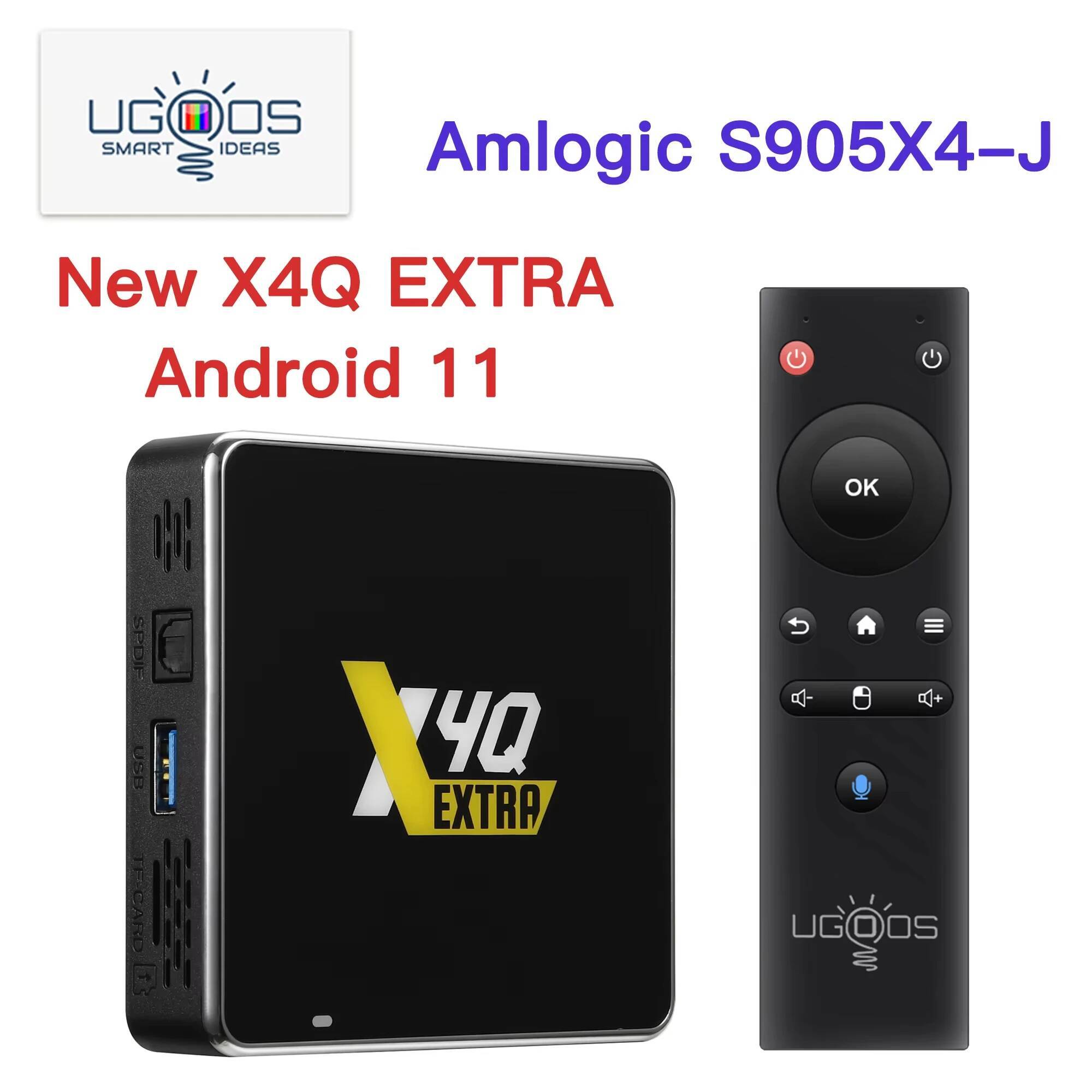 Smart TV Box Amlogic S905X4J Android 11 ARM CortexA55 LPDDR4 4GB 128GB 24G 5G WiFi BT51 Top Box VS X4Q Pro - view 3