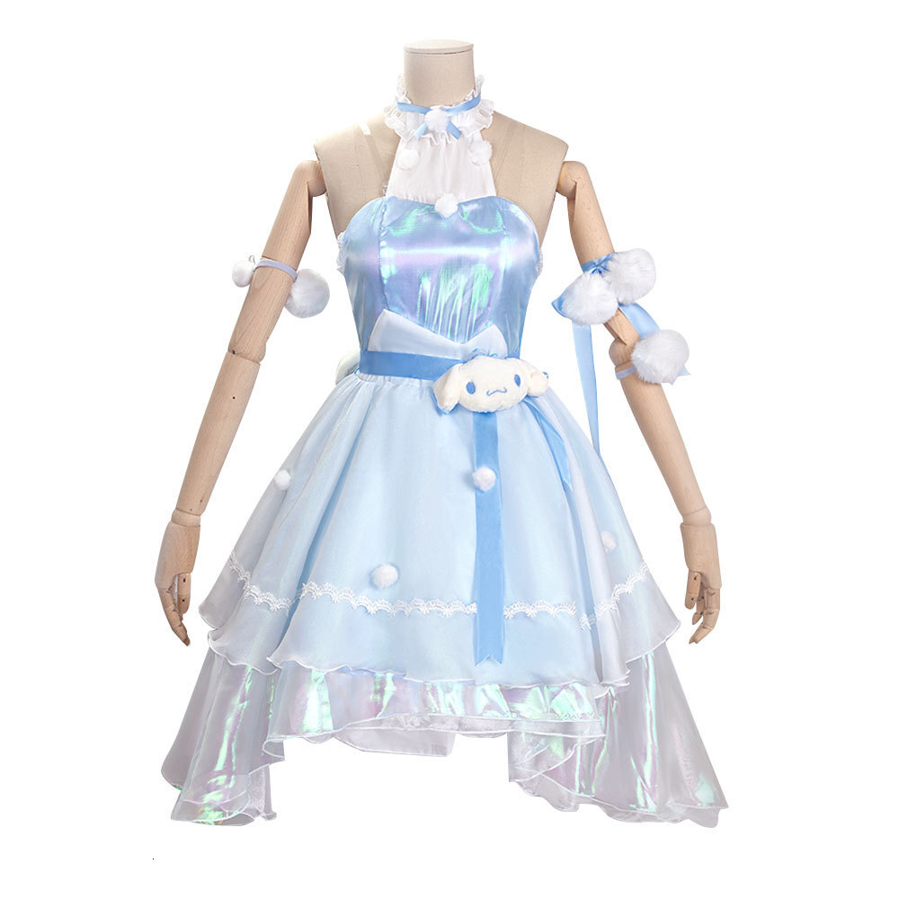 2025 New Autumn and Winter King of Glory Big Eared Dog Yao Mei Role Playing Costume Designer Jade Dog Role Playing Set