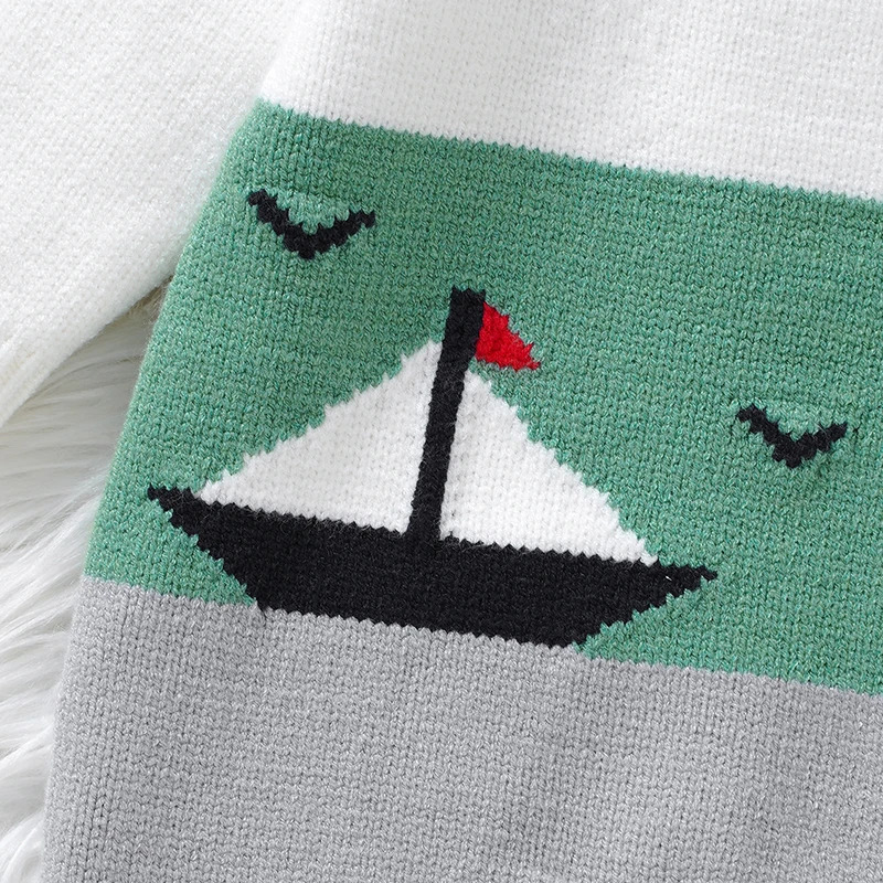 09m Baby Rompers Knitted Fall Winter Casual Long Sleeve born Boys Girls Jumpsuits Outfits One Pieces Infant Unisex Playsuits 251022