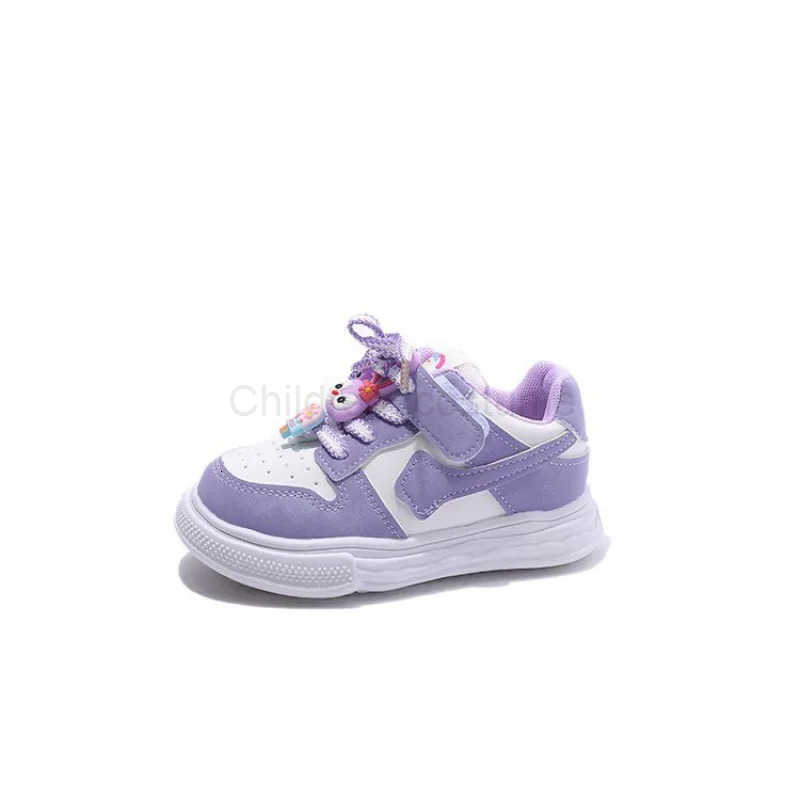 Disney Children Sneakers Lace Up Breathable Lightweight Sneakers Hook and Loop Causal Sports Shoes Soft Flat Bottom Nonslip Sneakers H251022