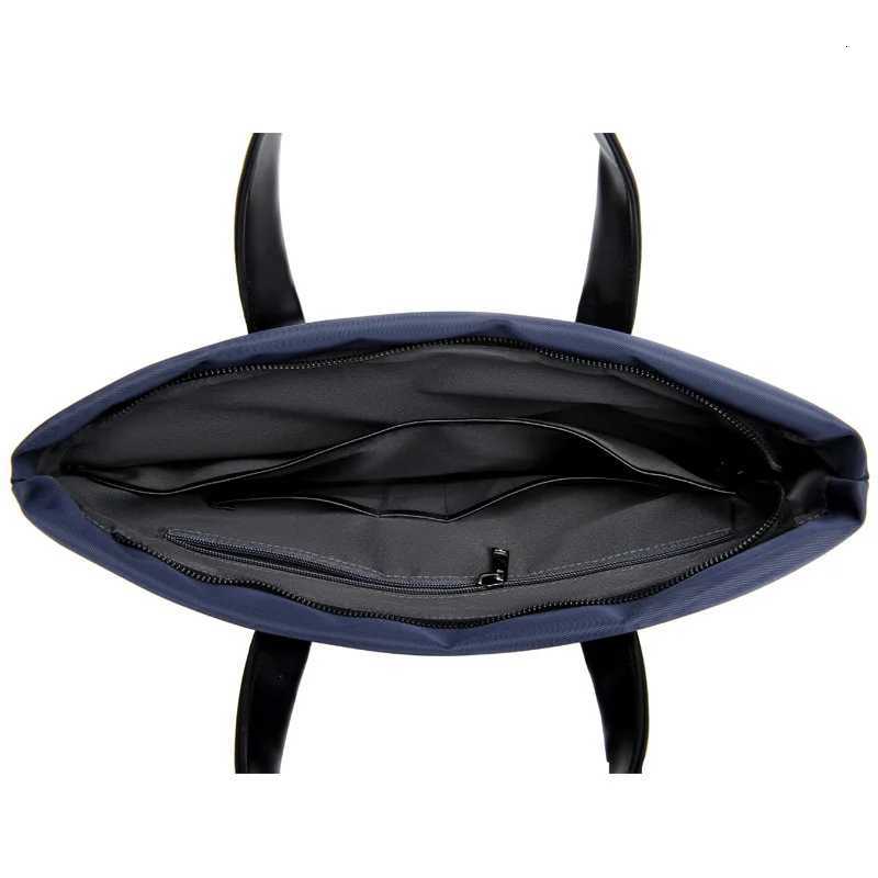 Mens laptop bag business waterproof Oxford cloth briefcase corporate meeting bag 14 inches W251022