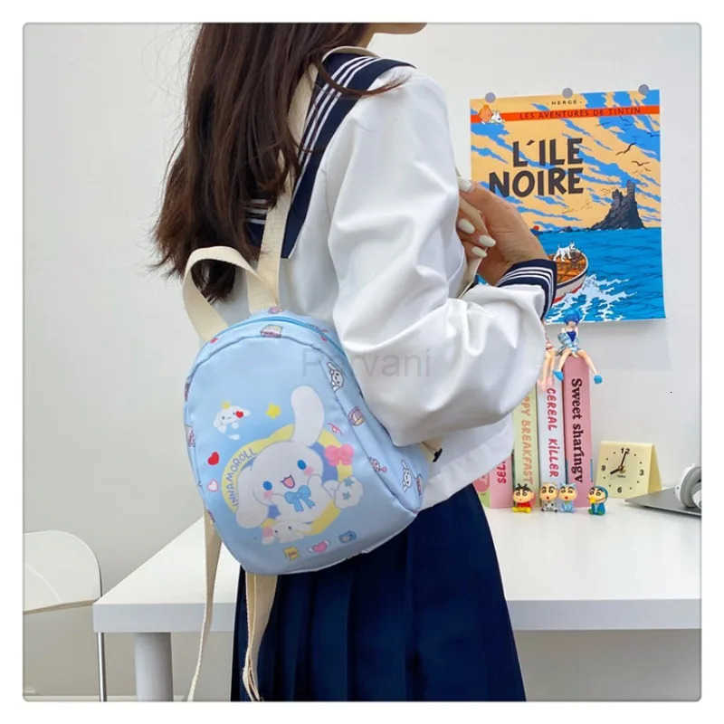 Sanrio Cartoon New Kindergarten and Primary School Class Bag Cute Backpack Fashionable Printed Large Capacity School Bag L251022