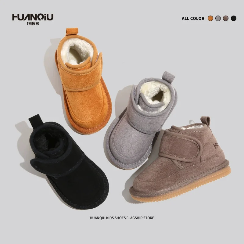 Babaya Baby Snow Boots Boys Plush Cotton Shoes for Kids Winter Children Girls Short Thickened 251022