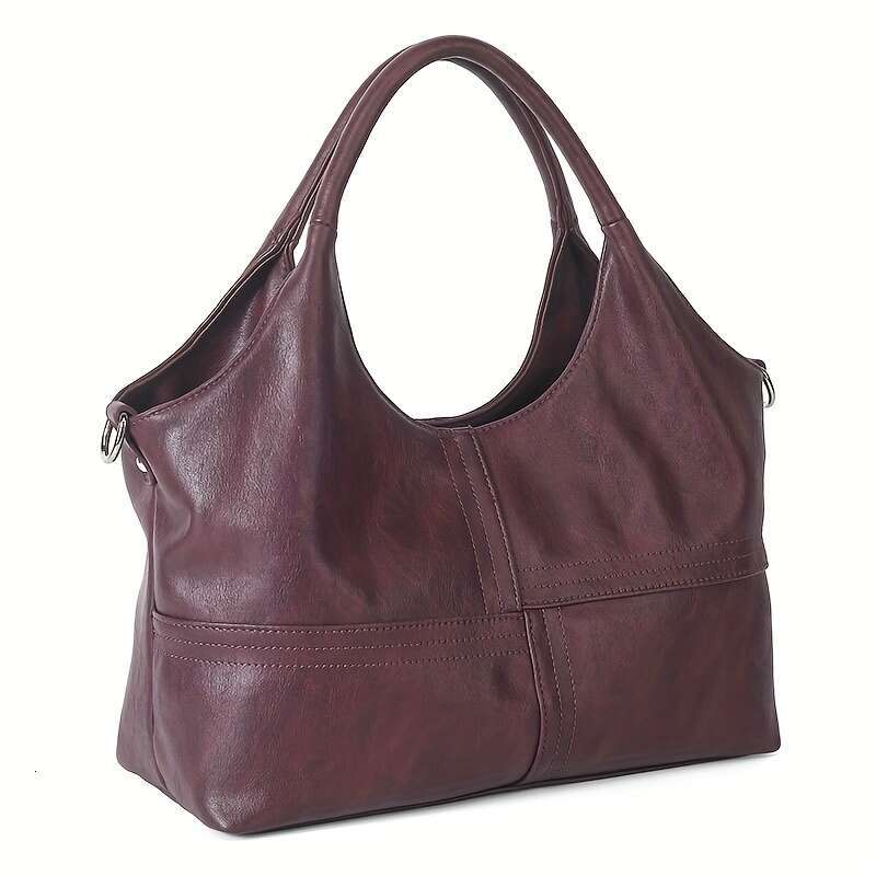 Women's Genuine Leather Crossbody Handbag Elegant Retro Designer Purse With Adjustable Strap Top Handle, Golden-Tone Hardware, Zipper Closure,