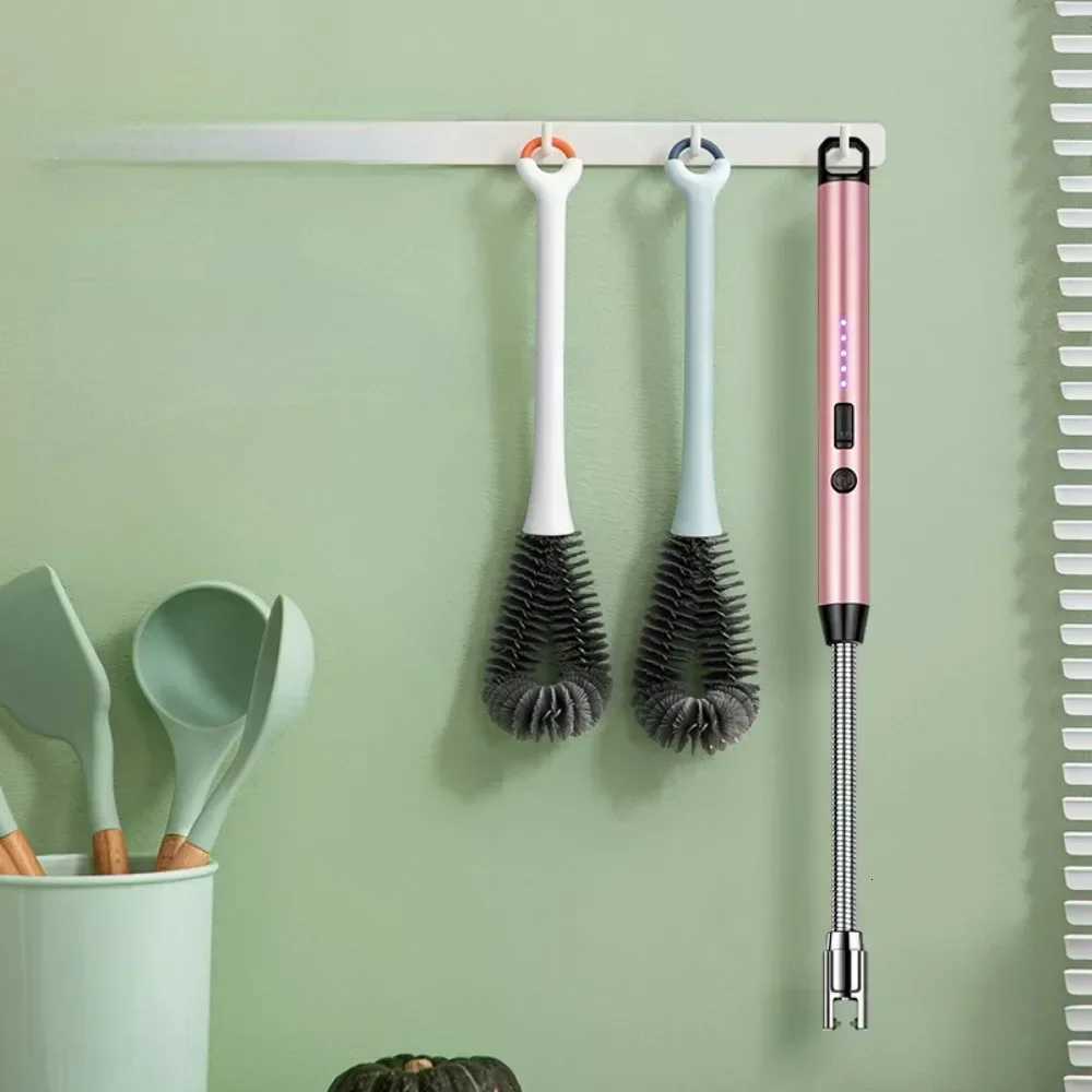 Kitchen USB Electric Arc Lighter Rechargeable Windproof BBQ Flameless Plasma Candle Long Lighters Hose Gas Stove Ignition Gun C251022