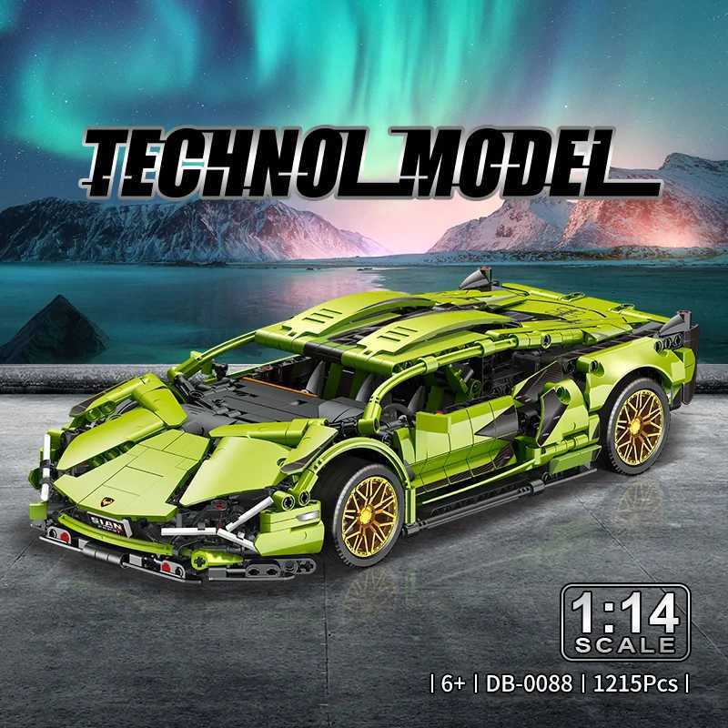 2024 Technical Bugattied Building Blocks Lamborghinis Hypercar Racing Car Model Assemble Vehicle Bricks Toys For Boys Kids Gifts J251022