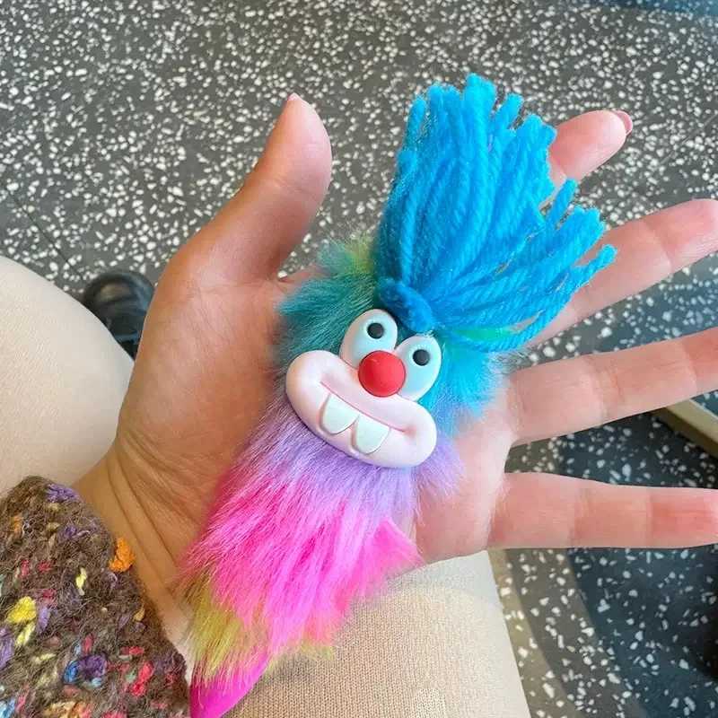 4Pcs Colorful Cute Plush Rabbit Black Ballpoint Pen for School Students Or Office Use Writing Stationery Student Exam Pens J251022