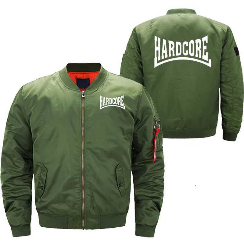 Hardcore Ma1 Bomber Jacket Pilot Mens Outerwear Army Flight Coat windproof waterproof Windbreaker Motorcycle Jacket ParkasT251022