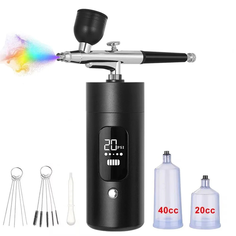 Airbrush with Compressor Airbrush Painting Mini Spray Gun for Painting Electric Paint Gun Airbrush Compressor Paint Spray Gun 251015