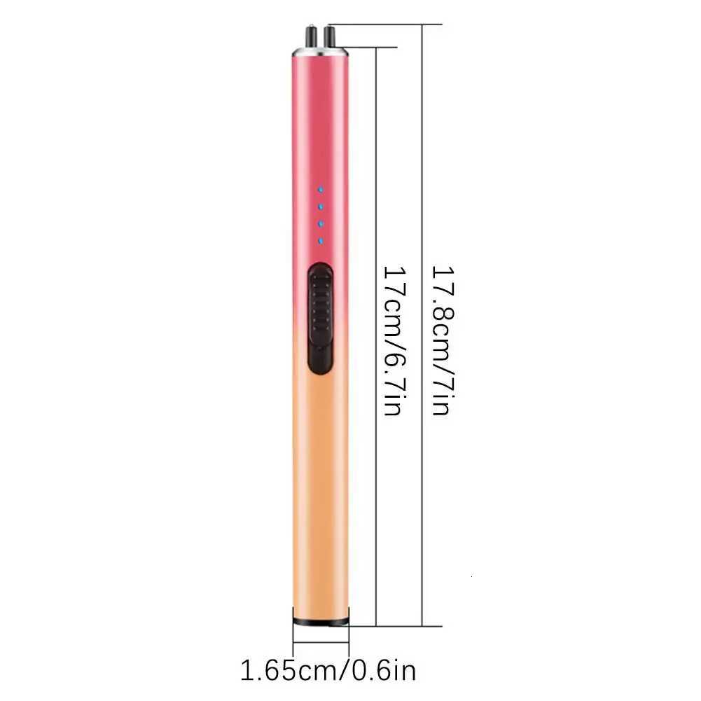 Electric Candle Lighter Rechargeable Flameless Plasmas Lighter Portable Windproof Ignition Tool C251022