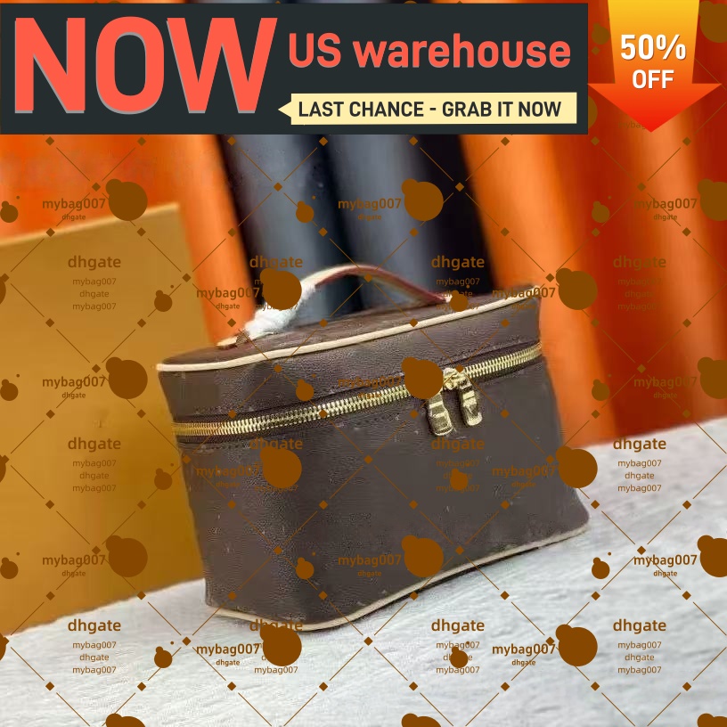 Classical Hot Mens Womens Make Up Bag Vanity Designer Box Travel Toilet Wash Handbag Beauty Makeup Cosmetic Case Shoulder Bags Case