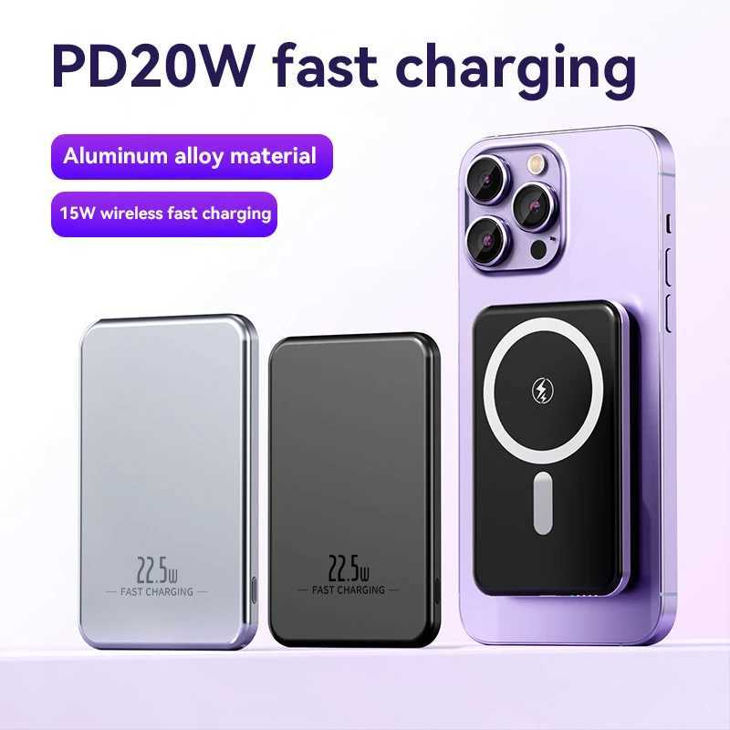 50000mAh Wireless Power Bank UltraThin Magnetic Portable Charger 225W PD Super Fast Charging for iPhone J251114