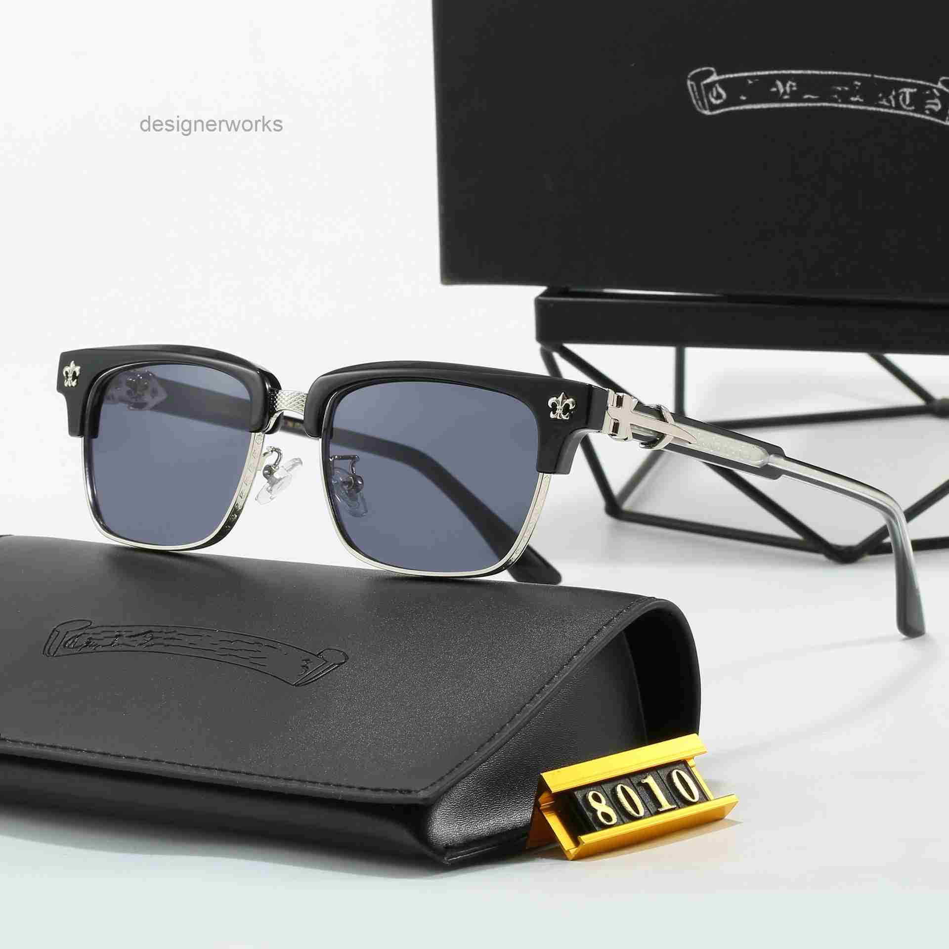 designer luxury crome chrome hearts heart glasses for men women Chromeheartsglases chromehearts New Kroxin Ultralight Antiblue Light Glasses Frame for Men a HYJX