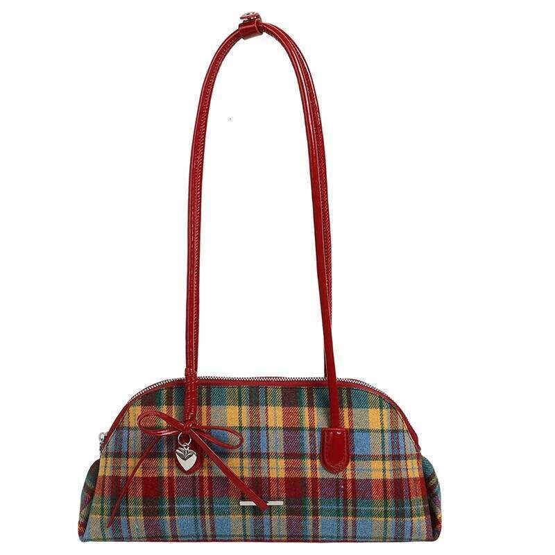 Retro American Crossbody Women's Fashionable Handheld Casual Single Shoulder Bag Simple Style Handbag