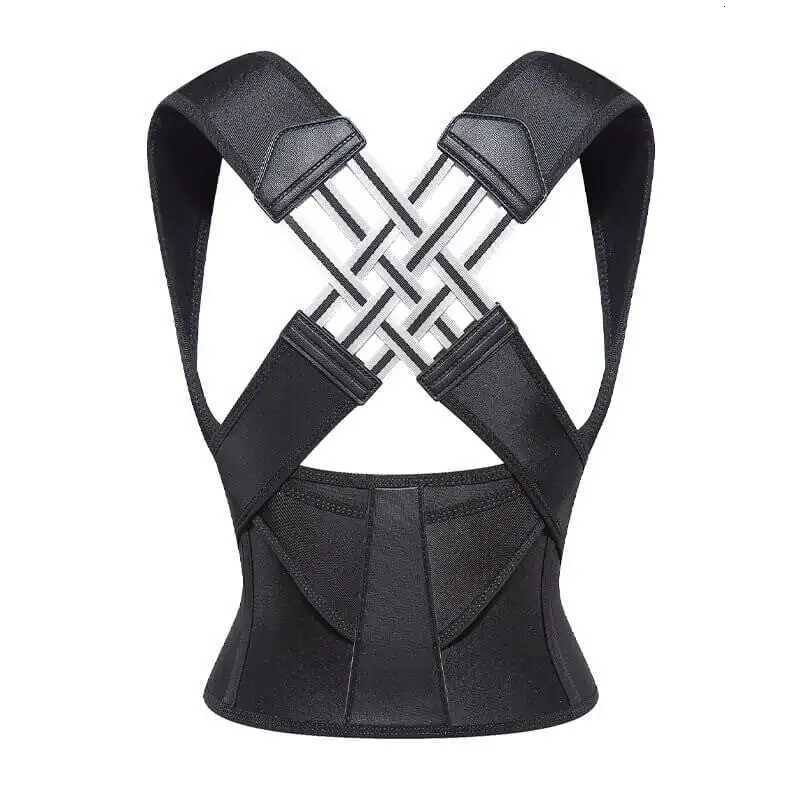 Adjustable Back Posture Belt Office Home Gym Unisex Improve Spine Clavicle Brace Posture Vest Back Posture Corrector Belt1 D251022