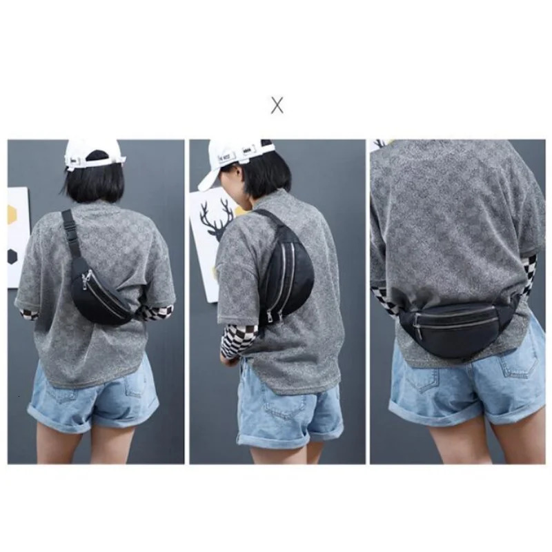 Waist Bag Women Men Waterproof Pocket Fashion Casual Chest Handbag Unisex Sports Travel Purse Plaid Pack Belly Bags Case w251014
