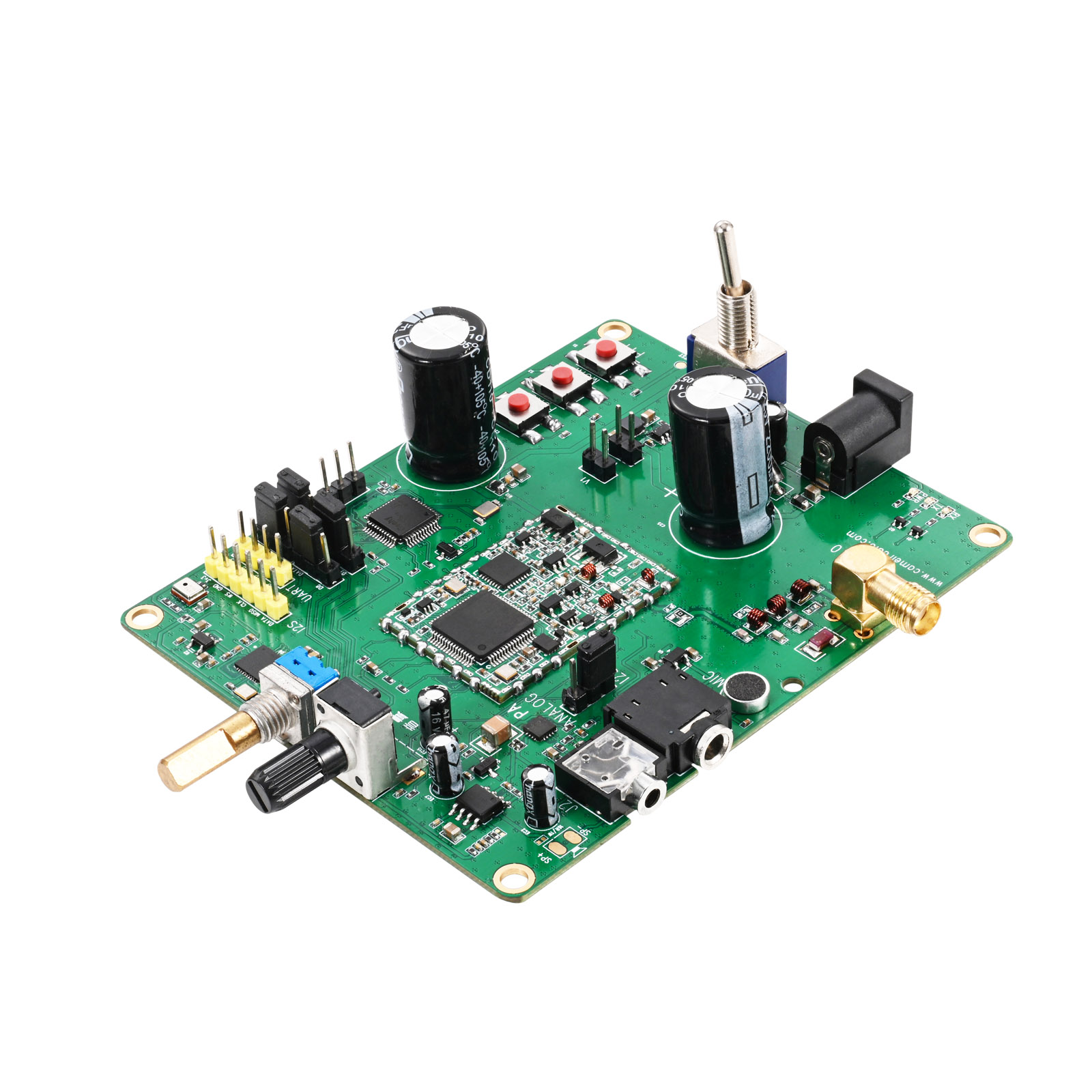 two way radio walkie-talkie DMR & FM module 4W all integrated small size