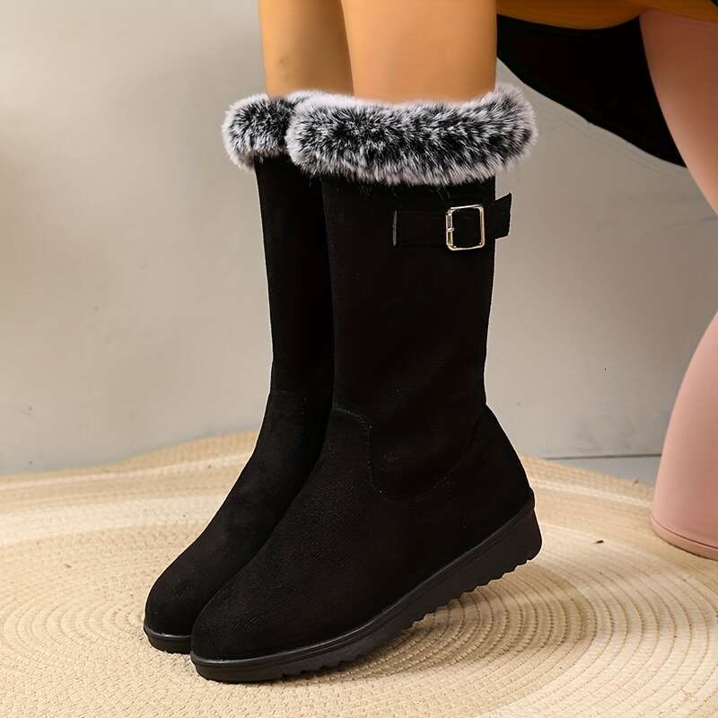 New Fashionable And Warm Long Boots, Available In 3 Colors.