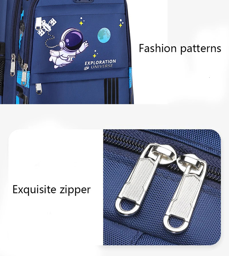 Kid Backpack 216Year Children School Bags for Boys Astronaut School Backpack Waterproof Primary Boy Book Bag Mochila Infantil 251021