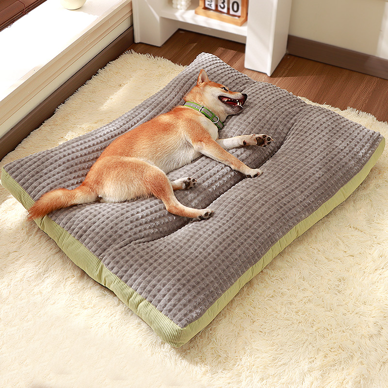 LEZIZI Dog Bed & Mat: Multi-size customizable and removable-washable. it is suitable for both dogs and cats, also usable as a cat bed and pet sleeping