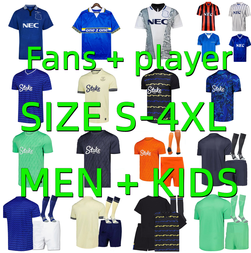 25 26 NDIAYE EFC McNEIL Soccer Jerseys 2025 2026 EVERTONES GREALISH KEANE GARNER DEWSBURY-HALL MANGALA PICKFORD BETO IROEGBUNAM Men kids kits Football Shirt uniorms