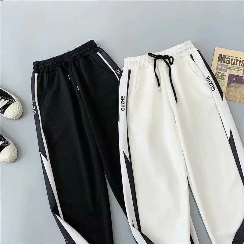 Womens Loosefit Straightleg Highwaisted Sweatpants New Springautumn 2024 Casual PantsT251022