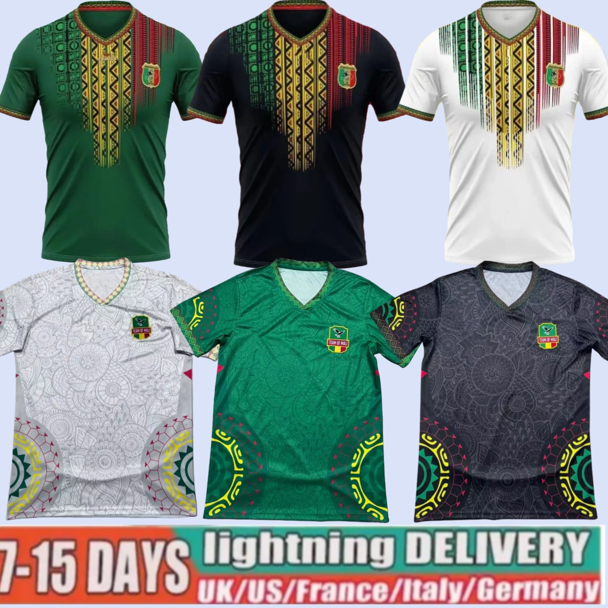 25 26 Mali Soccer Jerseys BISSOUMA fans Player version 2024 2025 2026 M. FOFANA KONE HAMARI TRAORE DJENEPO SAMASSEKOU ADAMA Home Away 3rd White Football Shirts