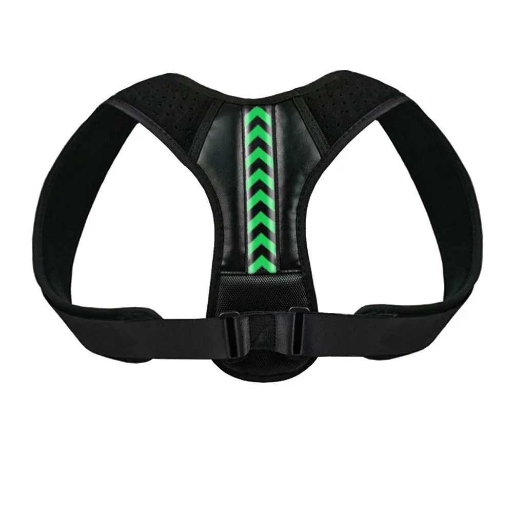 Medical Adjustable Back Shoulder Posture Corrector Belt Clavicle Spine Support Preventing Humpback Sports Upper Back Neck Brace1 D251022