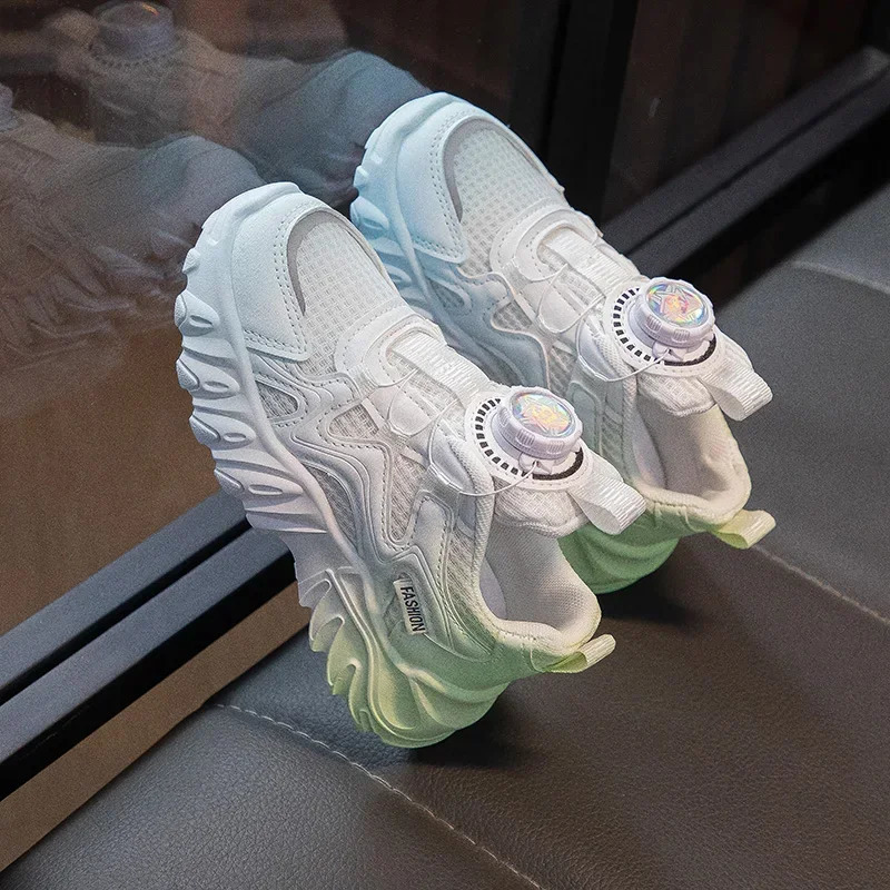 Children Sneakers Unisex Dads Shoes Baby Boy Trainers Girls Clunky Sports Tennis Casual Flats Child Infant Footwear 251022