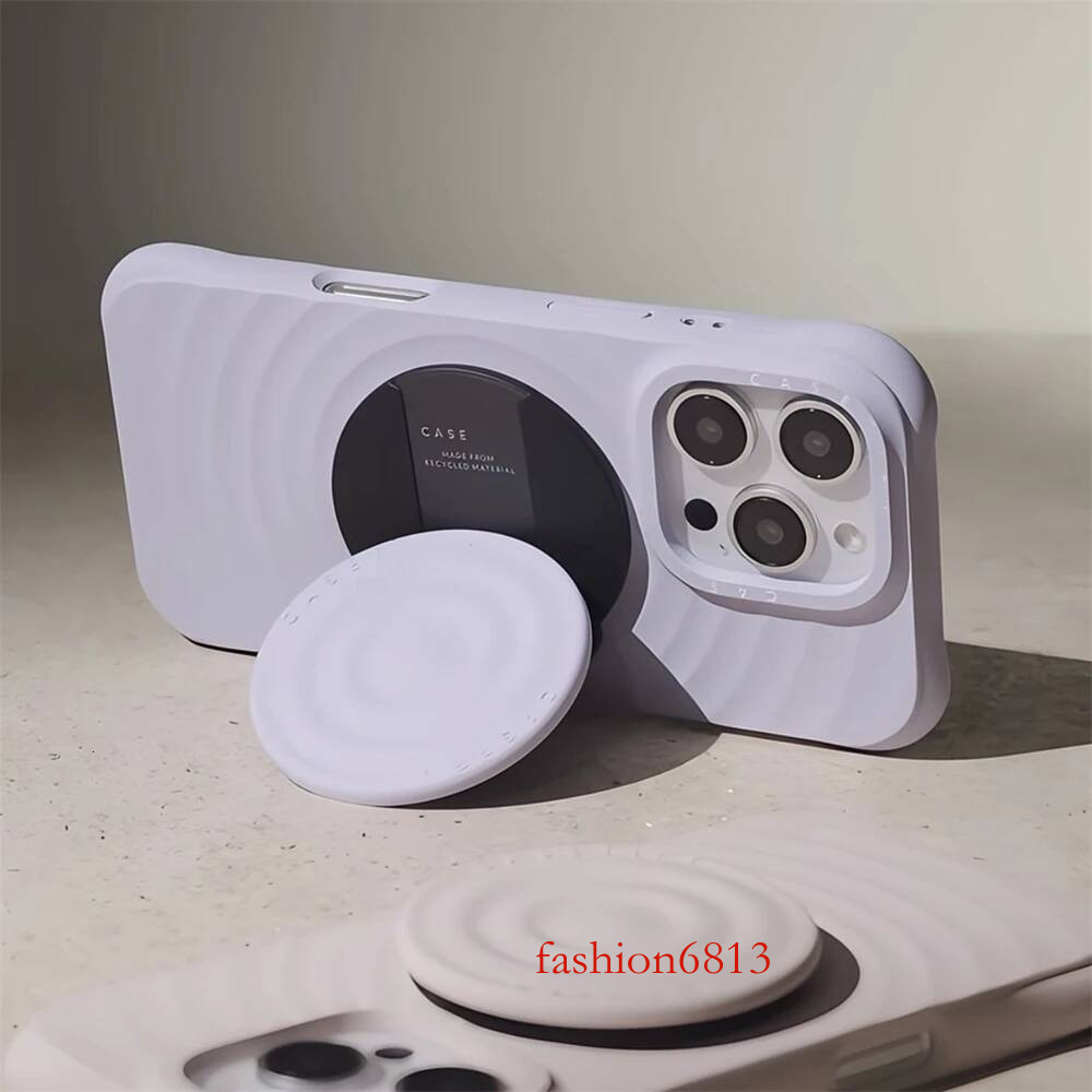 Ripple Silicone Engraved Letters MagSafe Phone Case for iPhone 17 Pro Max 17Pro Magnetic Wireless Charging Anti-fall Cover