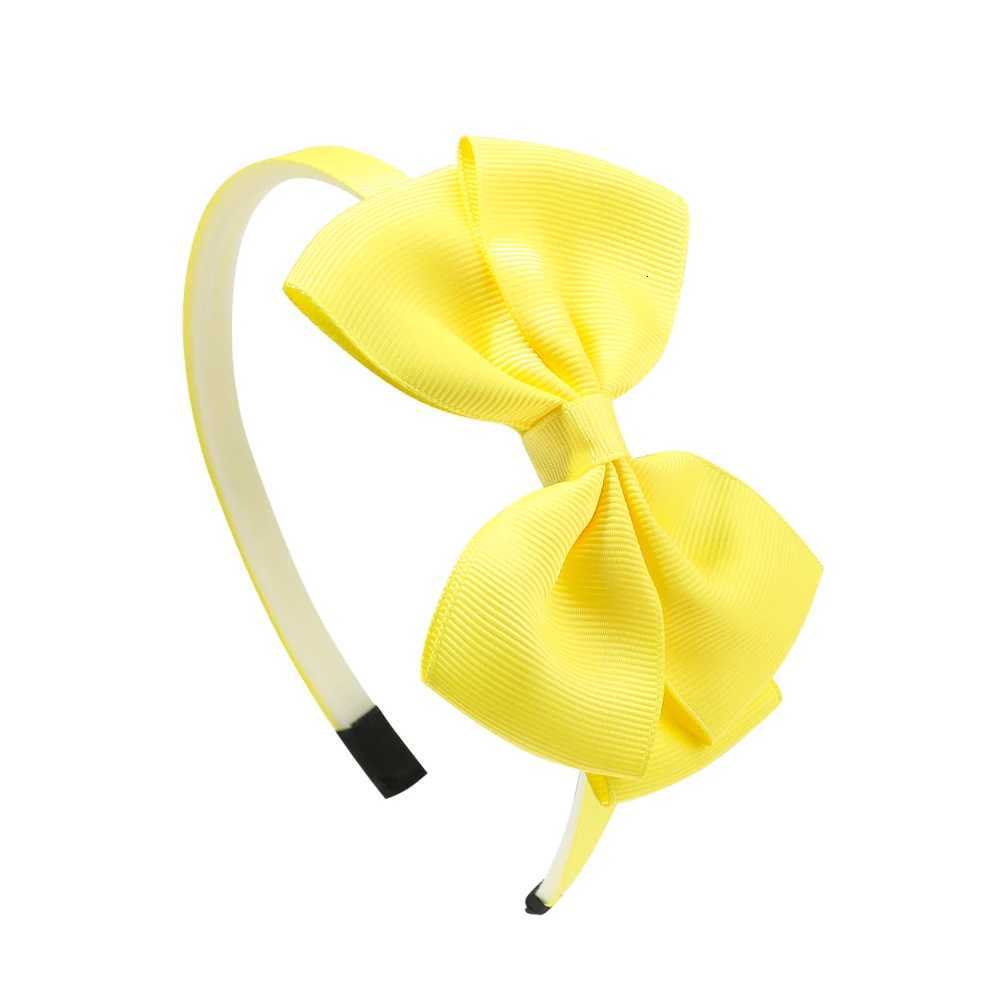 Fashion 1 Pcs Solid Color Large Bow Hairband for Women Korean Retro Headband Girls Vintage Hoop for Hair Bands Hair Accessories V251022