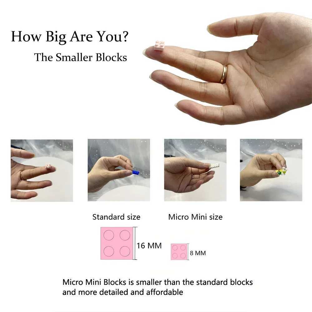 Knew Built Christmas Micro Mini Building Blocks Toys Santa Claus Christmas Tree Reindeer Snowman Elements Perfect Gifts J251022