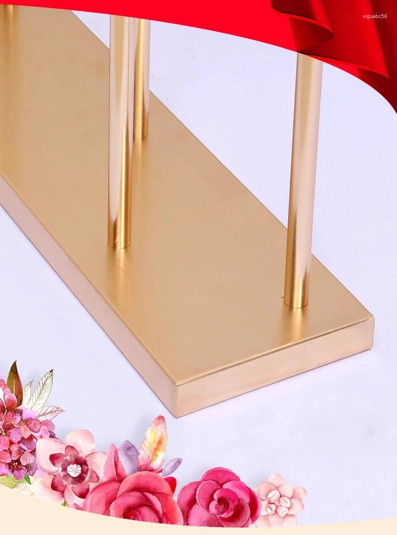 Candle Holders Metal Candelabra Electric Wedding Table Centerpiece Road Lead Candelabrum For Home Decor Electronic Candlestick XJ260305