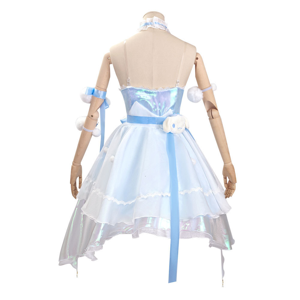 2025 New Autumn and Winter King of Glory Big Eared Dog Yao Mei Role Playing Costume Designer Jade Dog Role Playing Set