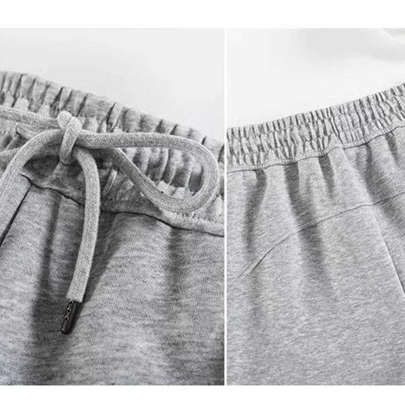 2024 New Spring Lady Pants Ins Concise Lace Up Slim Fit Sweatpants Girls Chic Designer Solid Color Straight Leg Flared TrousersT251022